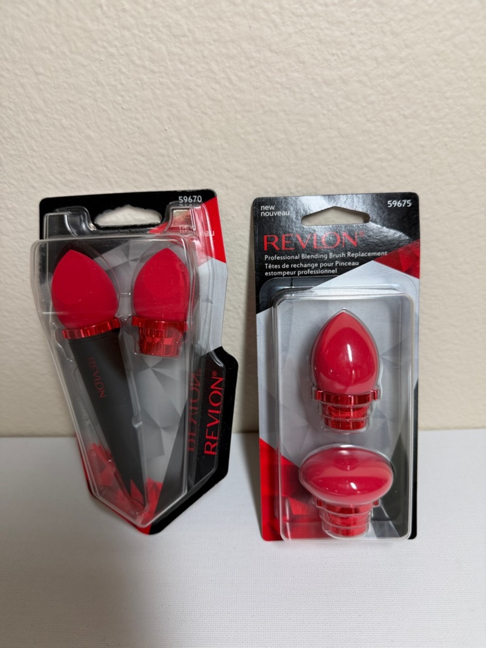 Revlon Makeup Sponges and Replacement Blending Brush Heads - 2 Pack